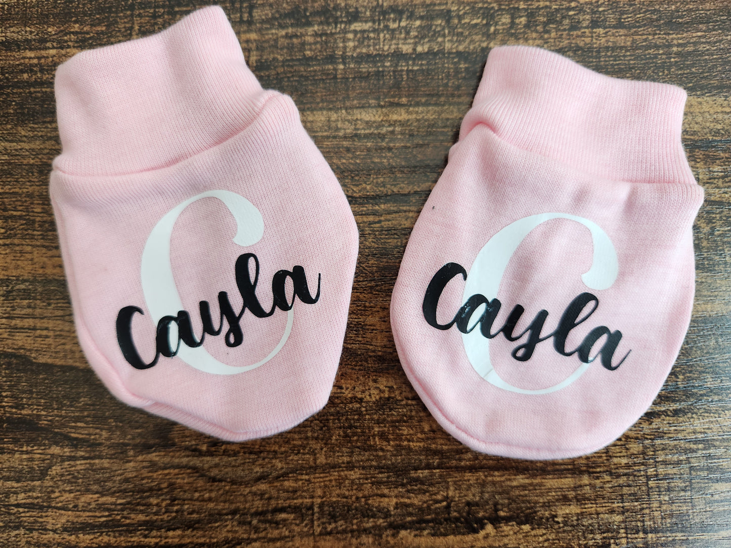 Personalized Baby Mittens