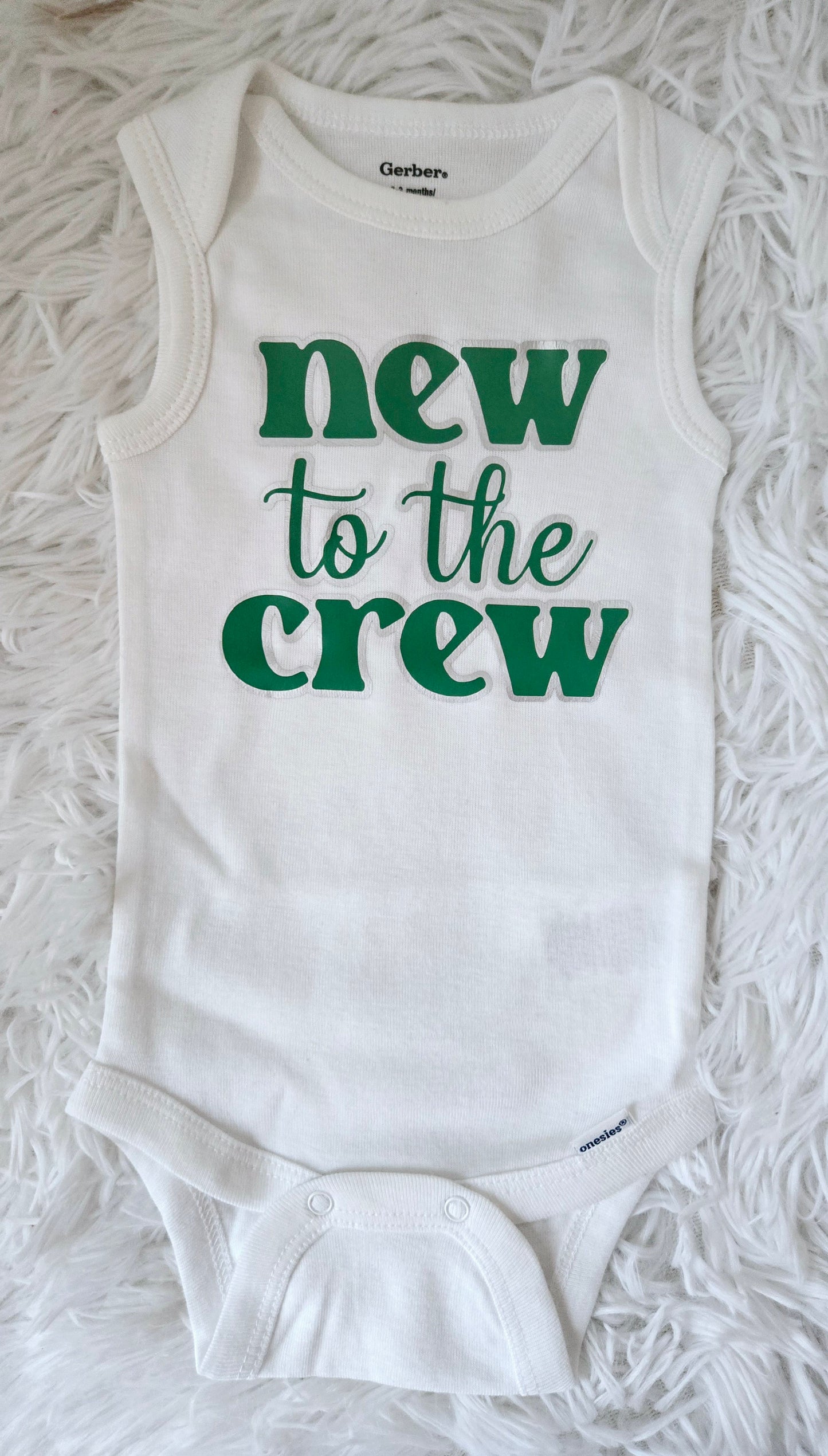 New to the crew bodysuit