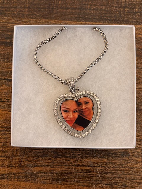 Double Sided Picture Necklace