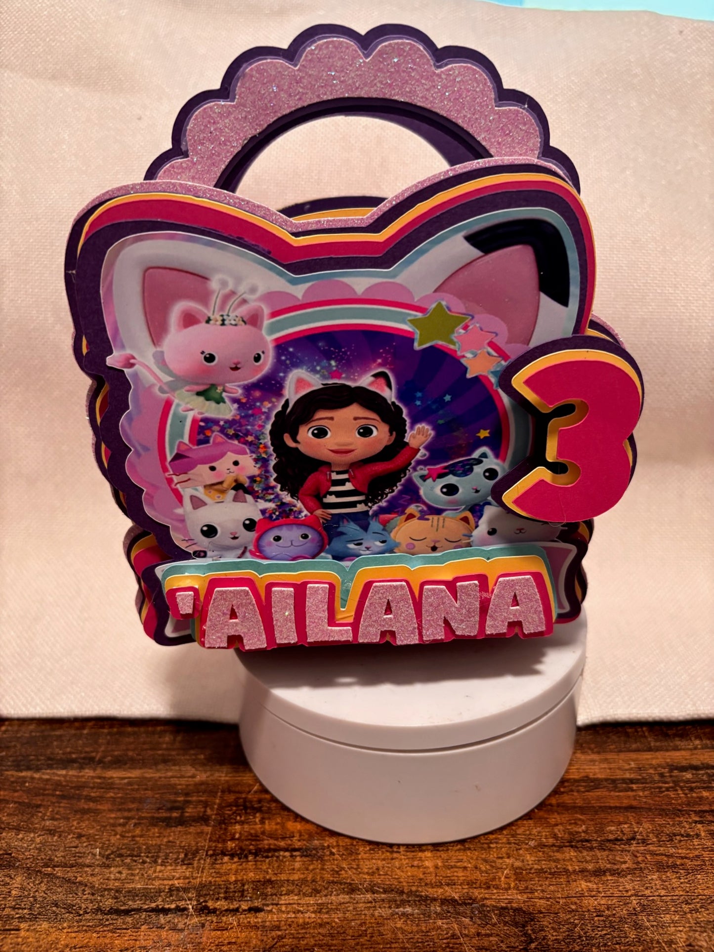 Round Shape Party Favor Box