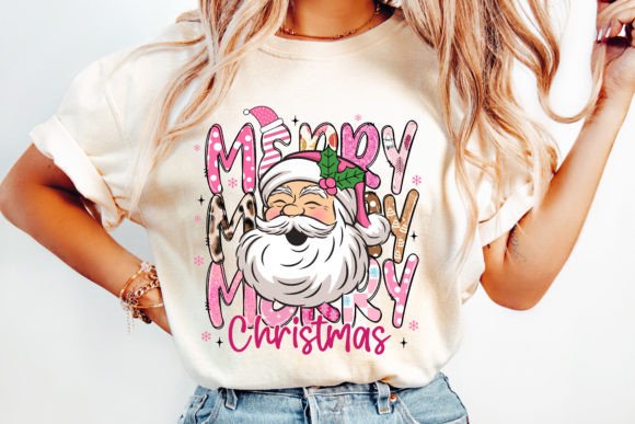 Merry Christmas Santa Crew Neck
