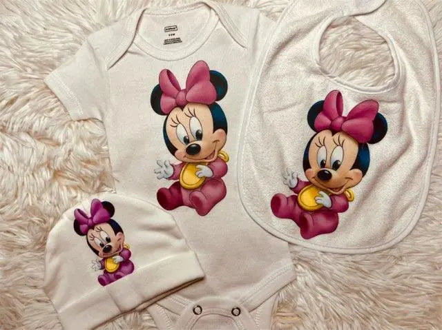 Baby minnie bodysuit - Image #1
