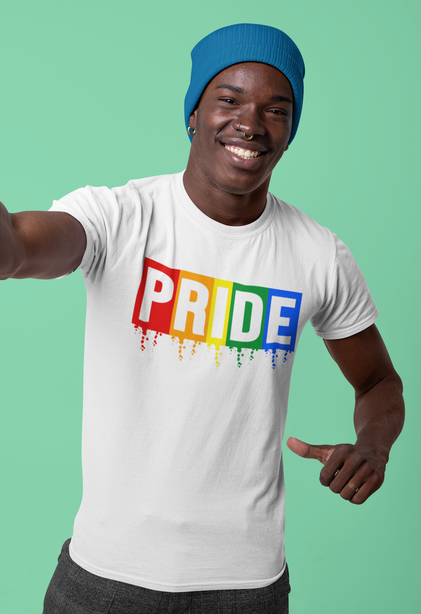 PRIDE Paint Splatter T-Shirt
