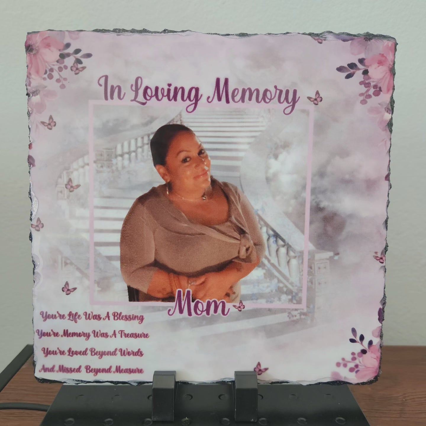 Memorial Photo Slate