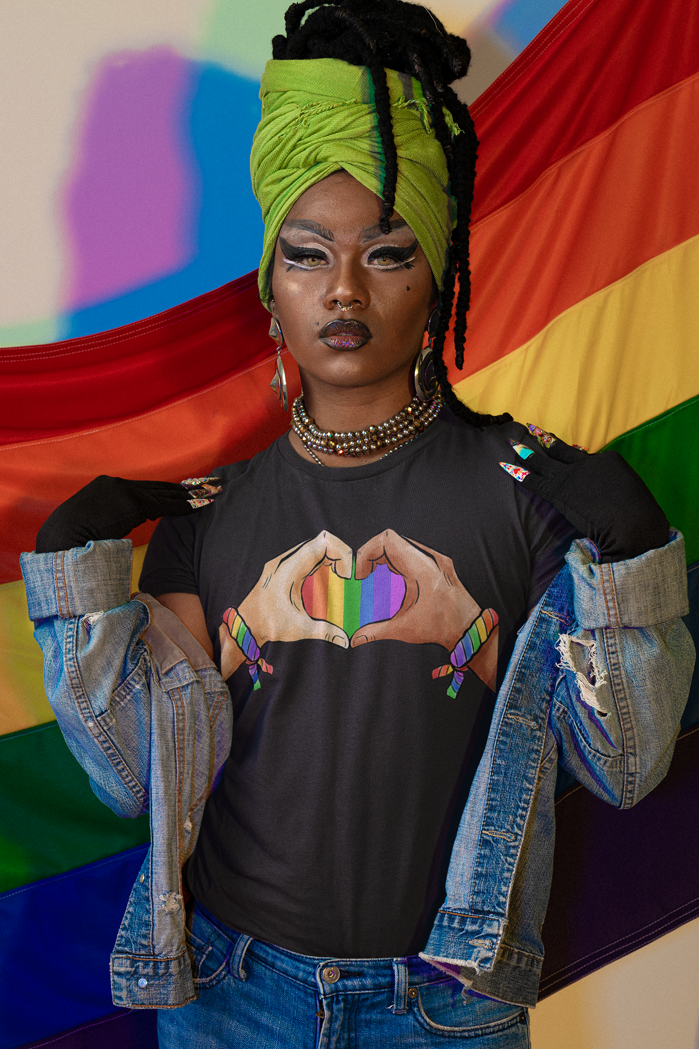 Heart Rainbow Tshirt