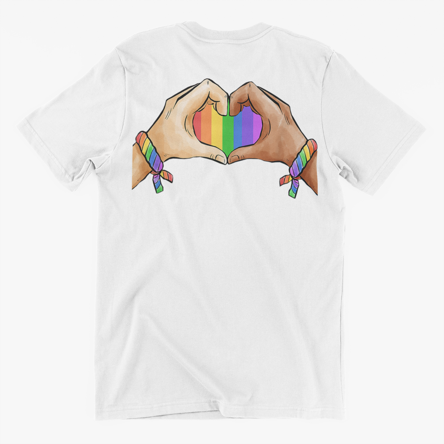 Heart Rainbow Tshirt