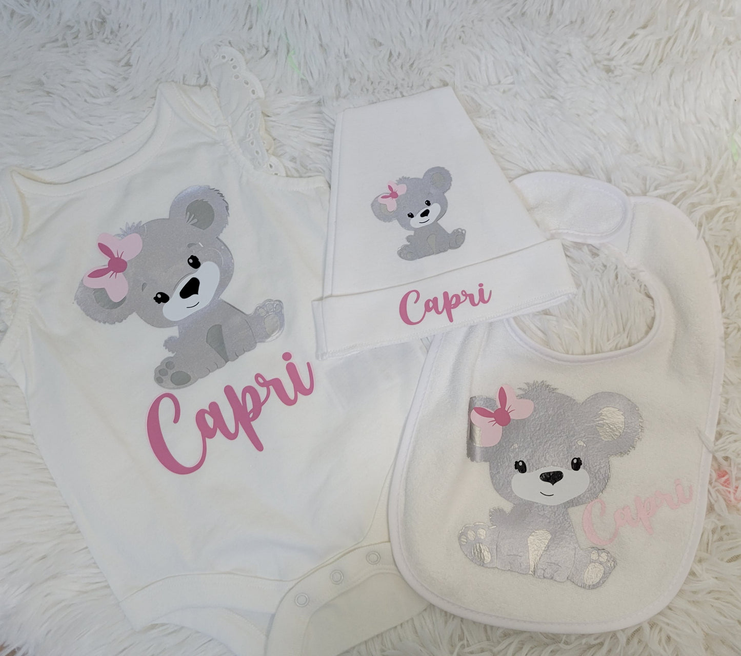 Customized Baby Girl Onesie