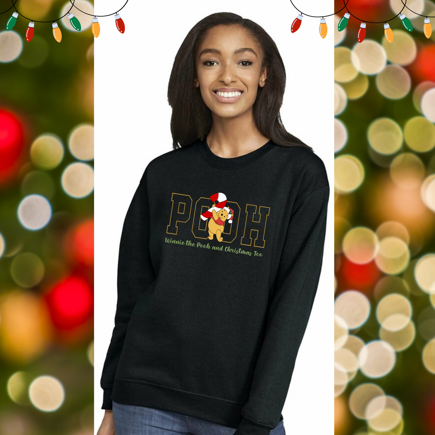 Pooh Christmas Crewneck