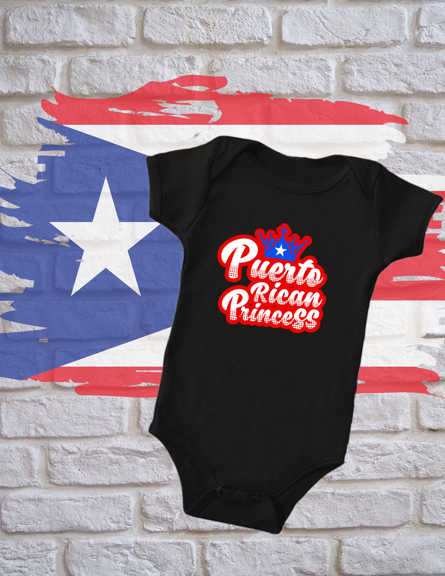 Puerto Rican Princess Onesie
