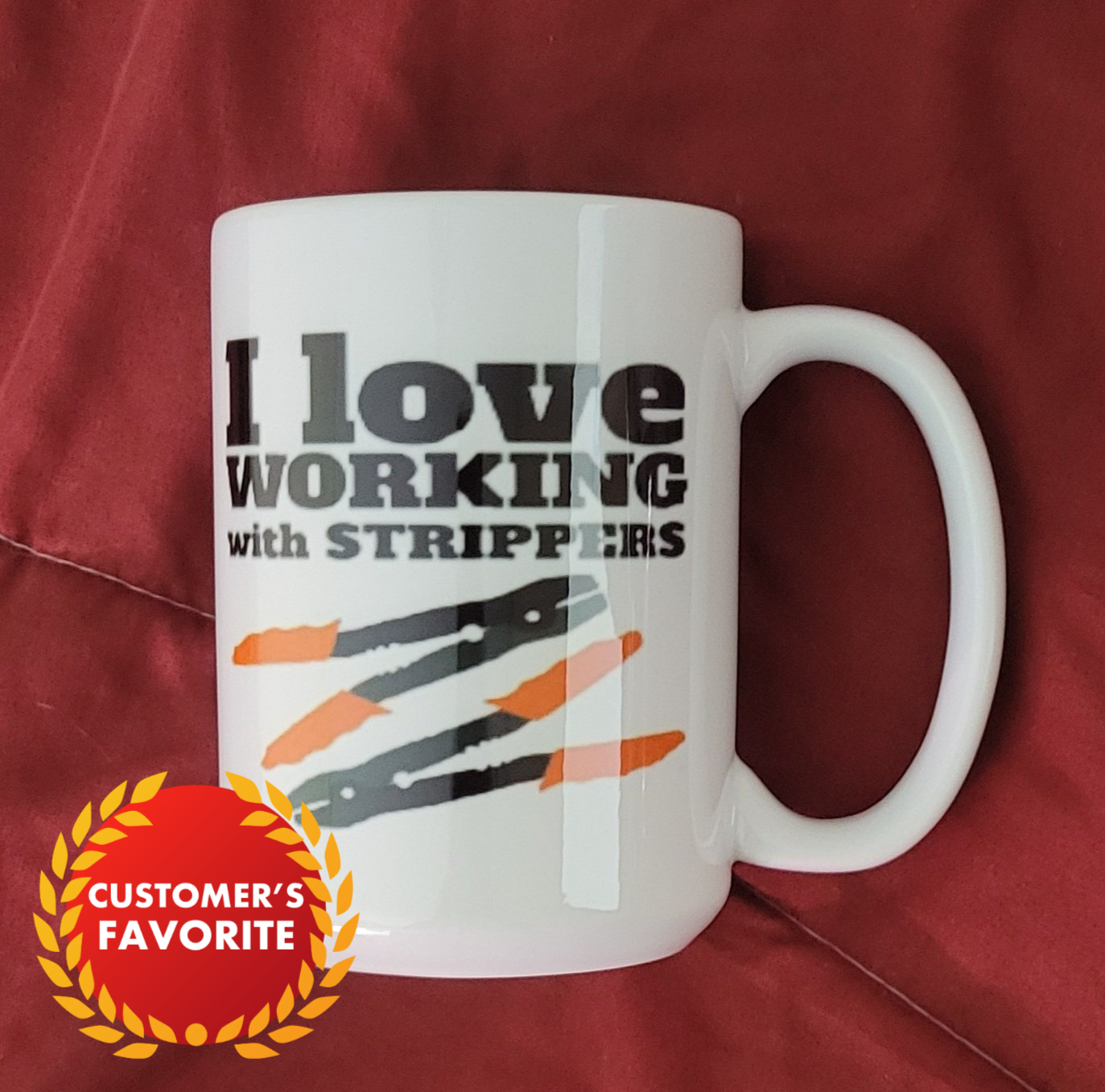 I love working with strippers