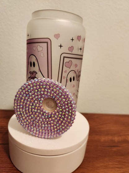Ghostie Heart 16 oz Cup