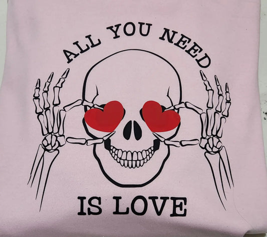 All you need is Love Crewneck - Image #1