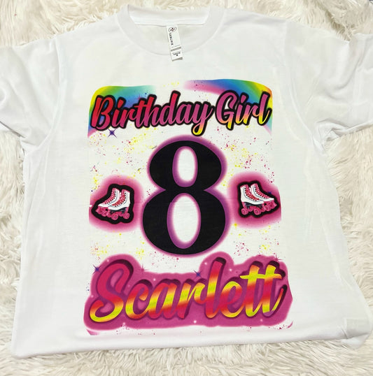 Airbrush Birthday Shirt
