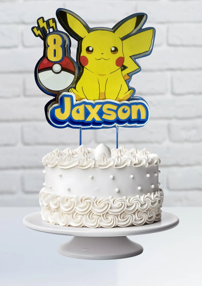 Pokemon Cake Topper