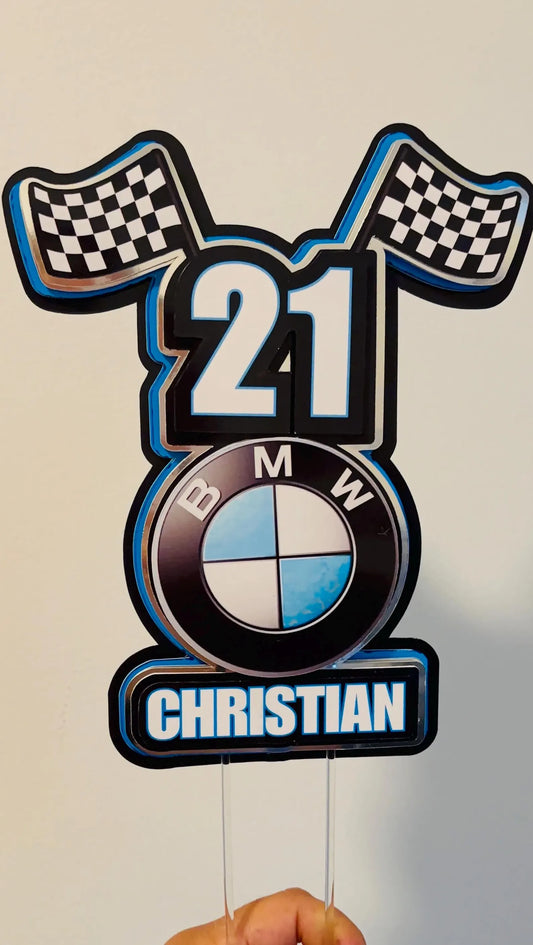 BMW Cake Topper