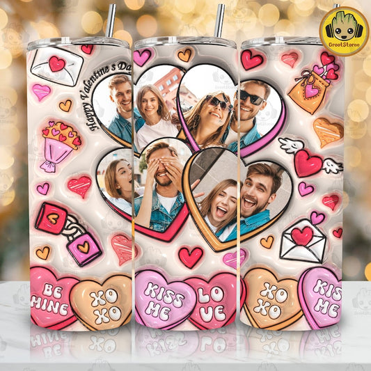 Happy Valentines Day Customized Tumbler