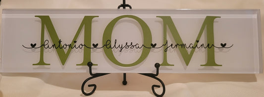 Mom tile plaque
