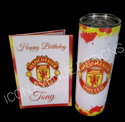 Tumbler with Matching Birthday Card