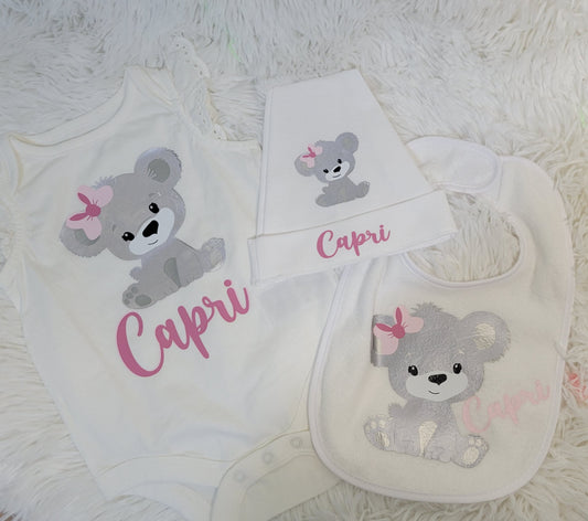 Customized Baby Girl Onesie