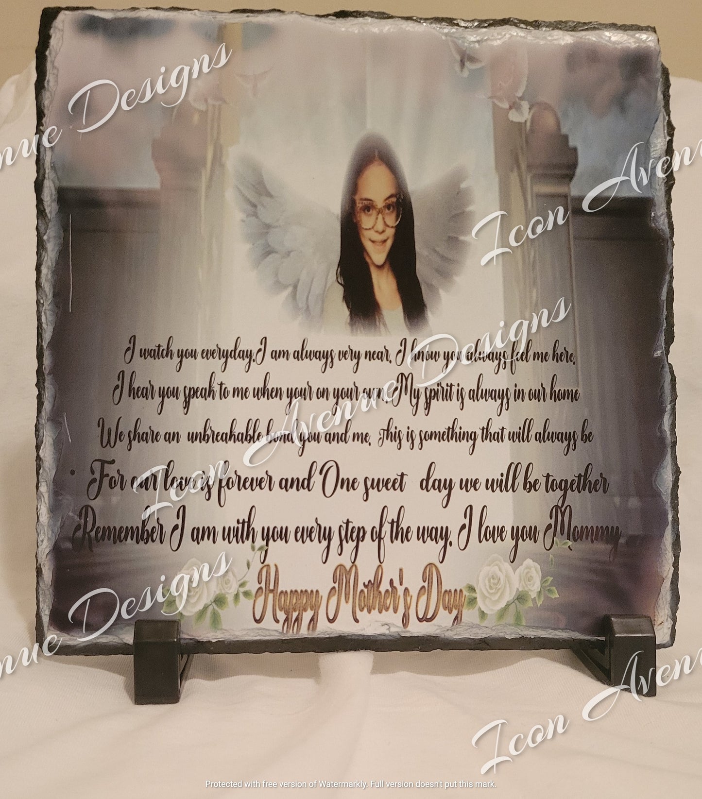 Memorial Photo Slate