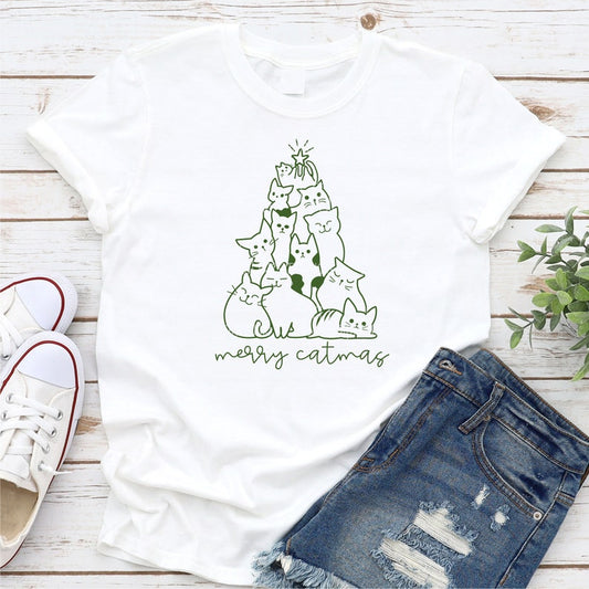 Merry CATmas Tshirt
